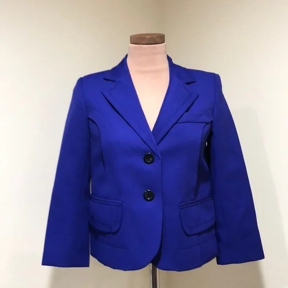Marc Jacobs Blazer Size 4 Royal Blue - Picture 2 of 11